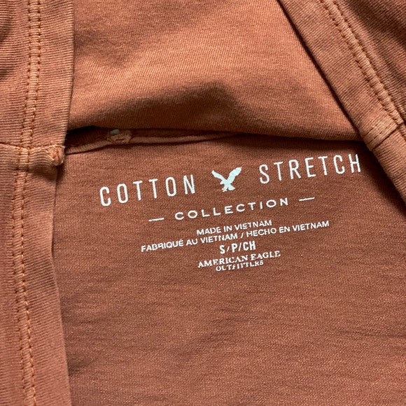 AMERICAN EAGLE CROSS STRAP CROP TOP - Picture 5 of 6